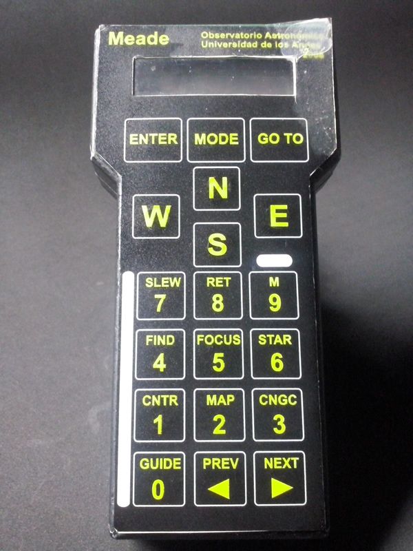 Control manual Telescopio